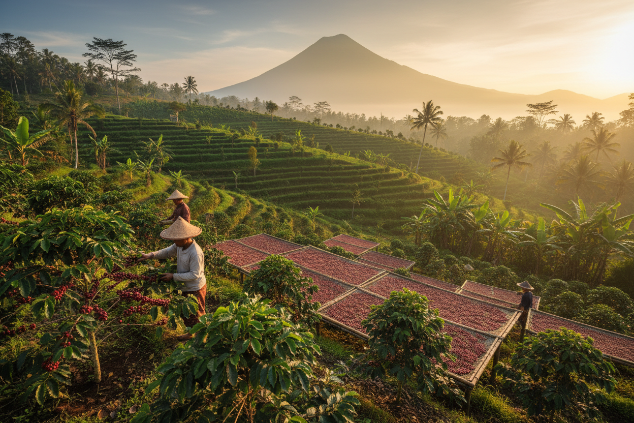 Coffee Plantation (Indonesian Bali Org. – Kintamani – Natural)